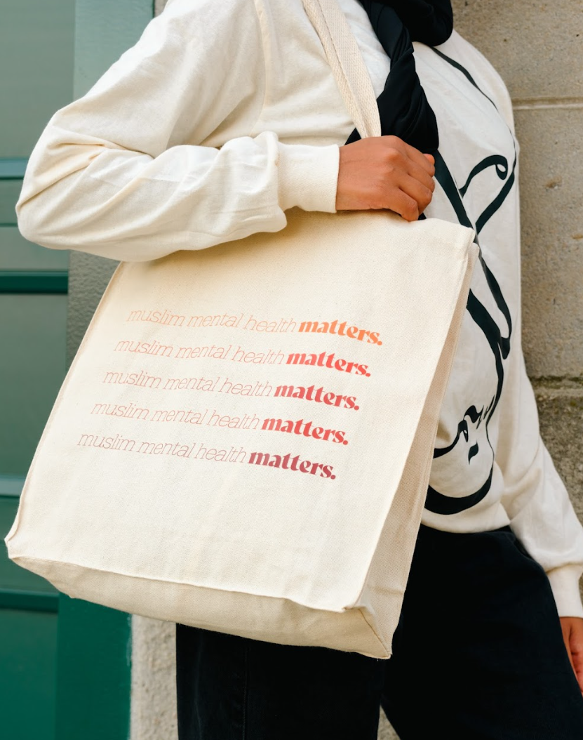 Muslim Mental Health Matters Tote Bag