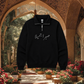Beauty is Patience Arabic Quarter zip